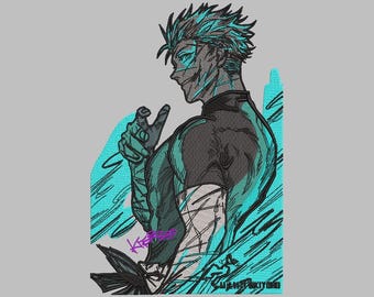 Kyoro Embroidery Design anime