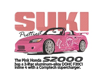 SUKI embroidery design