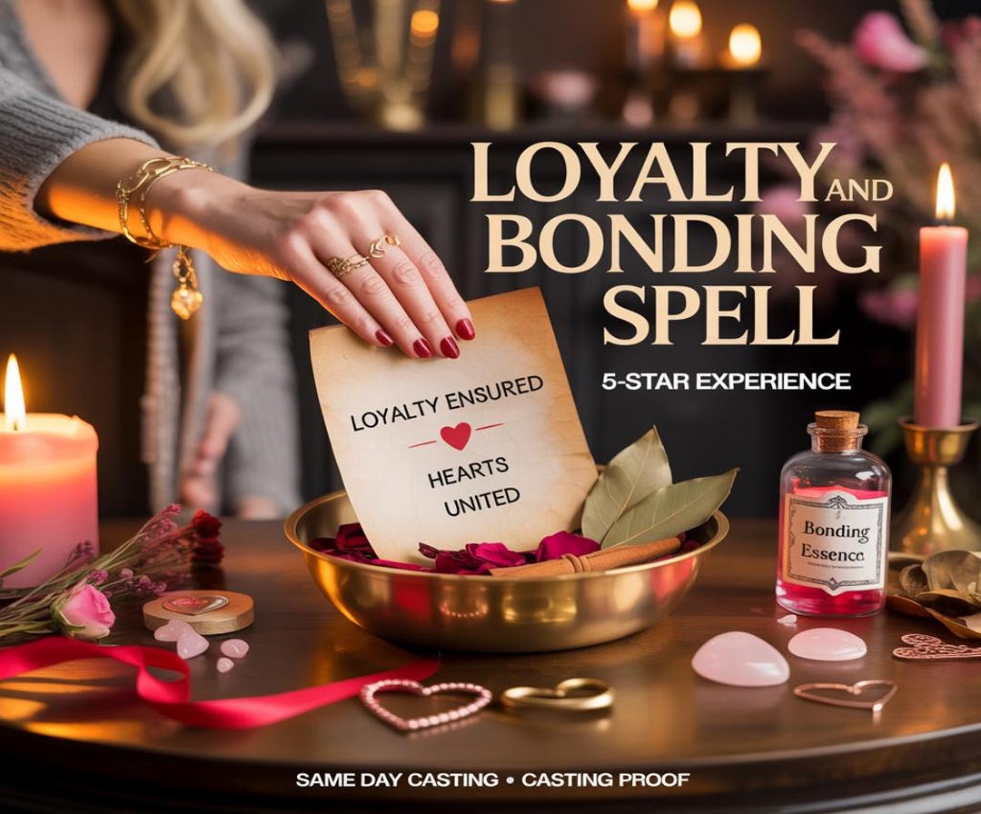 Loyalty and Bonding Spell, Relationship Ritual - Etsy