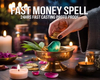 Fast Money Spell, Wealth and Abundance Ritual