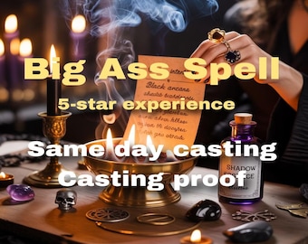 BIG ASS SPELL, body enhancement, confidence boost, beauty manifestation, attraction energy, sensual empowerment