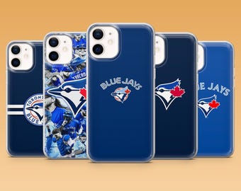 Toronto Blue Jays Phone Case MLB Baseball Team Cover for iPhone 17Pro, 16, 15, 14, 13, 12, Samsung S26, S25, S24, S23, A16, A56, Pixel 10 9A