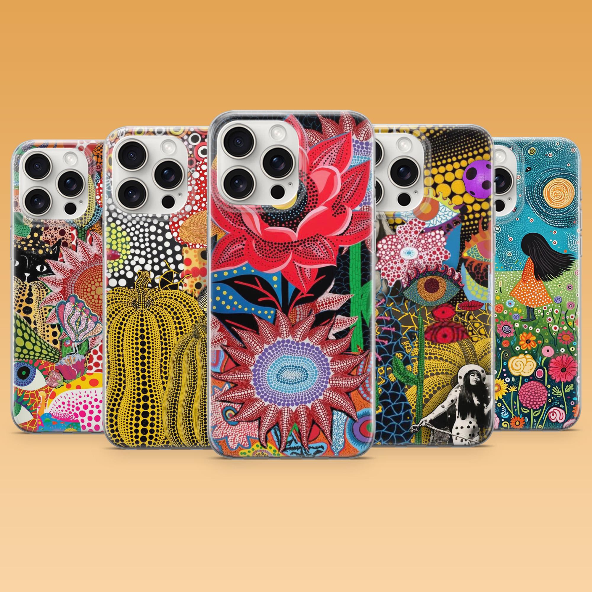Yayoi kusama iPhone case - Etsy 日本
