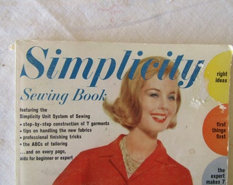 Vintage 1962 Singer Sewing Book Printed in Canada Good directions and Tips