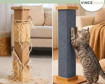 Tapete autoadhesivo para arañazos de gatos: protector de muebles, alfombra de pared DIY
