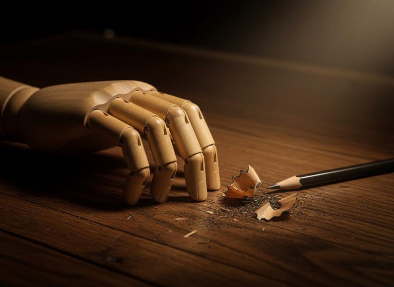 Articulated Wooden Mannequin for Drawing | Flexible Artist Hand & Body ...