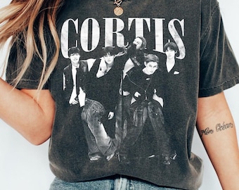 Cortis Band grafisch T-shirt – katoenen T-shirt vintage stijl