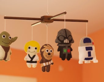 Baby Star Wars Felt PDF Pattern (5 characters)