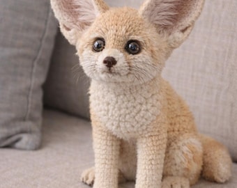 Vintage Fox Figurines, Fairy Tale Style Animal, Decorative Fox