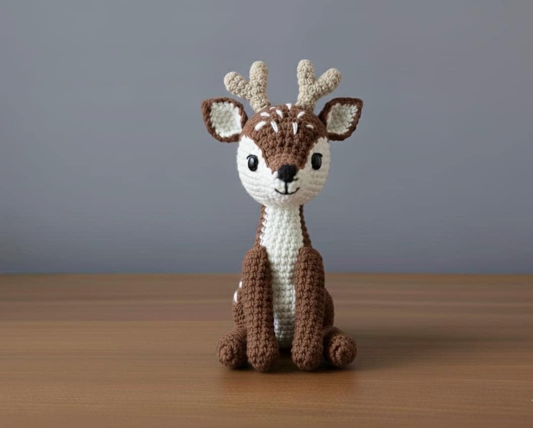 30 Deer Crochet Patterns for Woodland, Holiday, and Amigurumi Projects 21 Baby Animal Deer