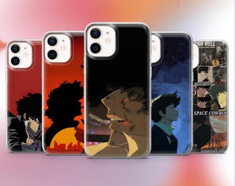 Spike Spiegel Phone Case Cowboy Bepop Cover for iPhone 17e, 17Pro, 16e, 16, 15, 14, 13, 12, Samsung S26, A56, S25, A16, Pixel 10, 10Pro, 9