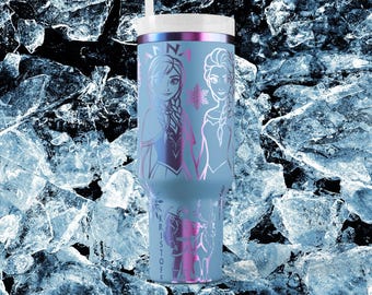 Eiskönigin wickeln | SVG PNG JPG | Winter Prinzessin Design | Lasergravur Design | Digitaler Download