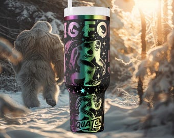 Big Foot Bündel | 20 Unzen 30 Unzen 40 Unzen Tumbler Design | Digitaler Download | Kundenspezifisches Namensmonogramm