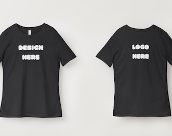 Custom Business Logo Shirt | Upload Your Design Heavy Cotton Tee