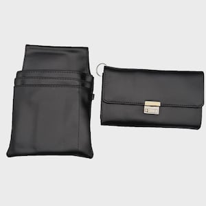 Personalized Waiter Wallet | Leather Server Book and Custom Waitress Purse | Restaurant Money Pouch | Professional Server Gift