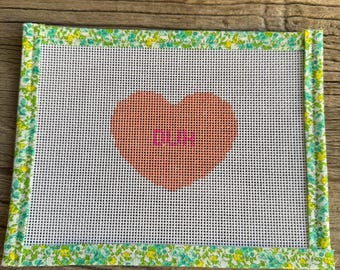 DUH Needlepoint Canvas – Rolig handmålad konversationskonst, modern fräck nålstickning, lekfull present till broderare