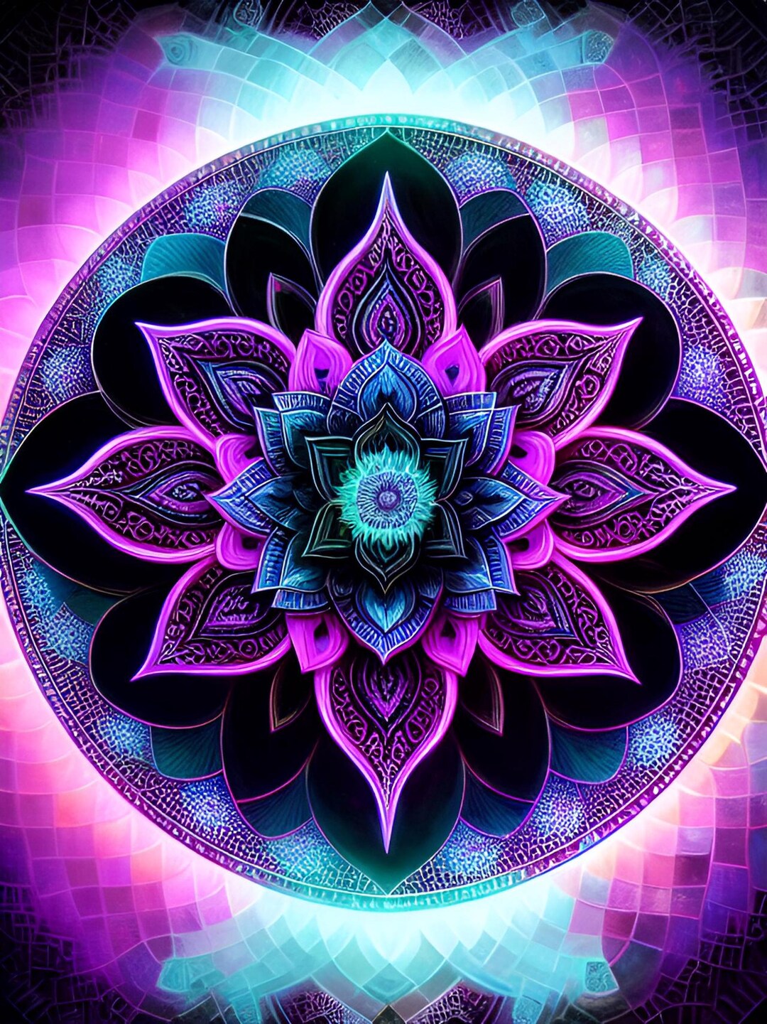 Cosmic Light Language – Portal of Heart Expansion Modern Frequency Art ...