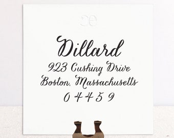 Personalized Wedding Gift. Custom Self-Inking Stamp. Family Return Address Stamp. Wooden Mailing Stamp. Classic Self-Inking Address Stamp.