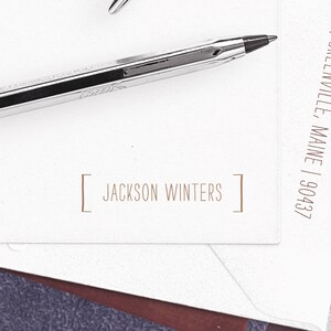 Professional Stationery. Personalized Note Card Set for Men. Unique ...