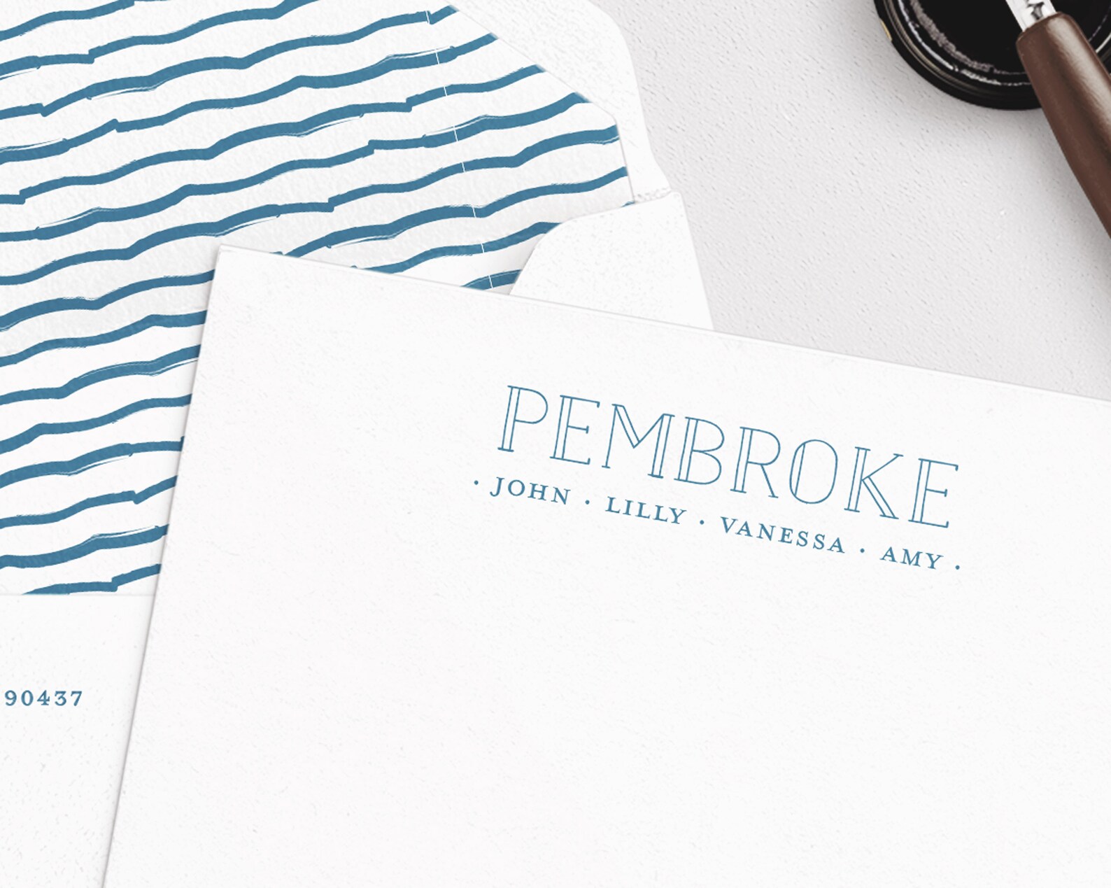 Family Stationery Set. Personalized Stationery for Family. Etsy