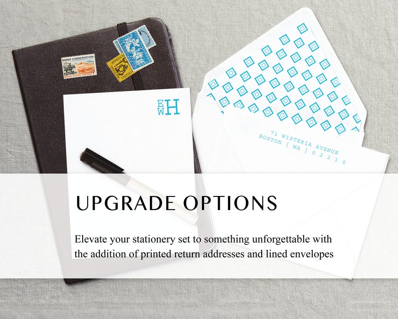 Family Stationery Set. Personalized Stationery for Family. Etsy