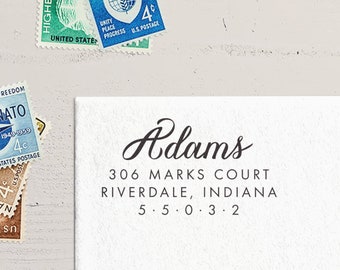 Personalized Return Address Stamp. Classic Self-Inking Stamp. Traditional Mailing Stamp. Custom Address Stamp. Self-Inking Address Stamp.