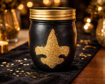 Favorite sports team candle