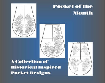 Pocket of the Month Collection - PDF -  By Anna Worden