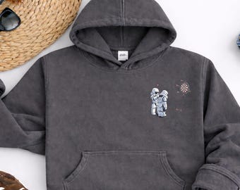 Sweat à capuche et sweat-shirt Stormtrooper : graphisme amusant pour cible de fléchettes - inspiré de Star Wars
