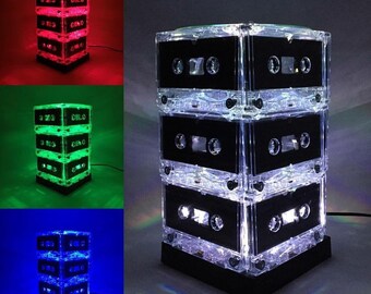 Color-changing Cassette Tape Lamp Mixtape Light Mood Light