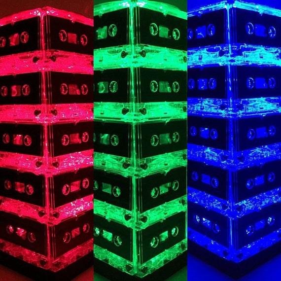 Color-changing Cassette Tape Lamp Mixtape Light Il_570xn