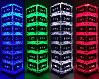 Gift for Him Man Cave Mood Light Color-changing Mixtape Light