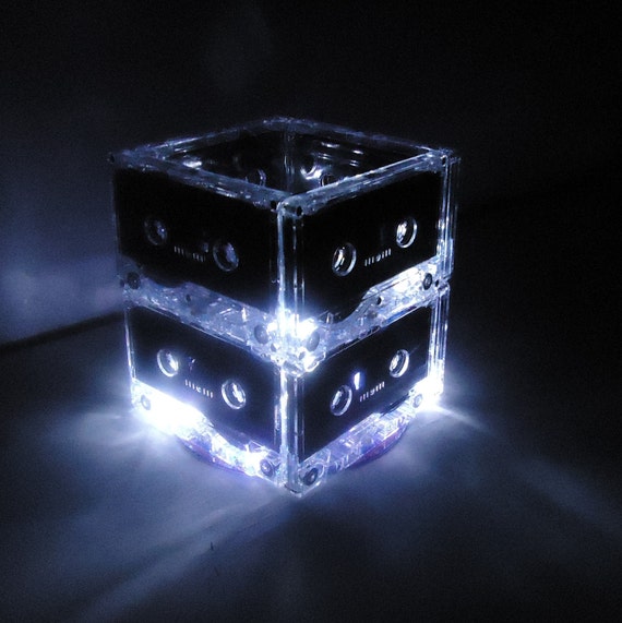 Mixtape Centerpiece Cassette Lighted Wedding Table Centerpiece Lighted Cassette Tape Mixtape Lamp Il_570xn