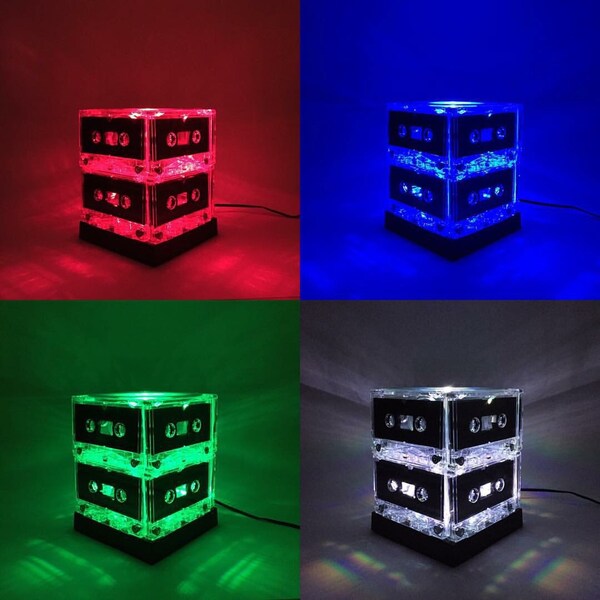 Color-changing Mixtape Light Cassette Tape Lamp