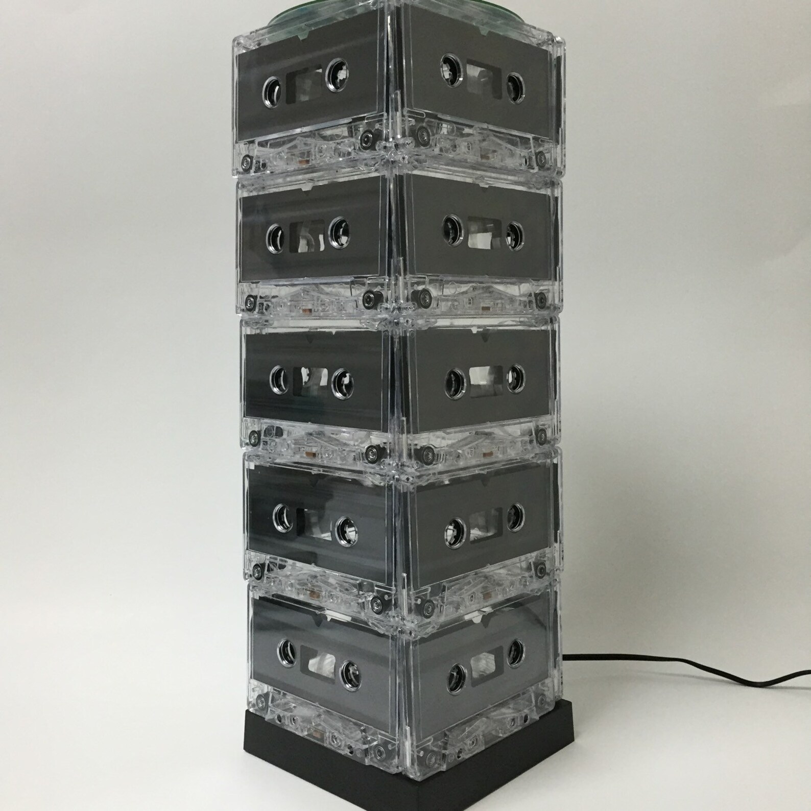 Red Cassette Tape Lamp Mixtape Light Eco Friendly Lamp Etsy