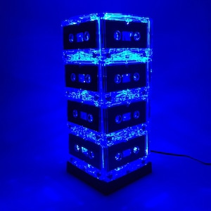 Music Lover Gift Christmas Delivery Cassette Tape Light for Music Lover Mixtape Lamp image 1