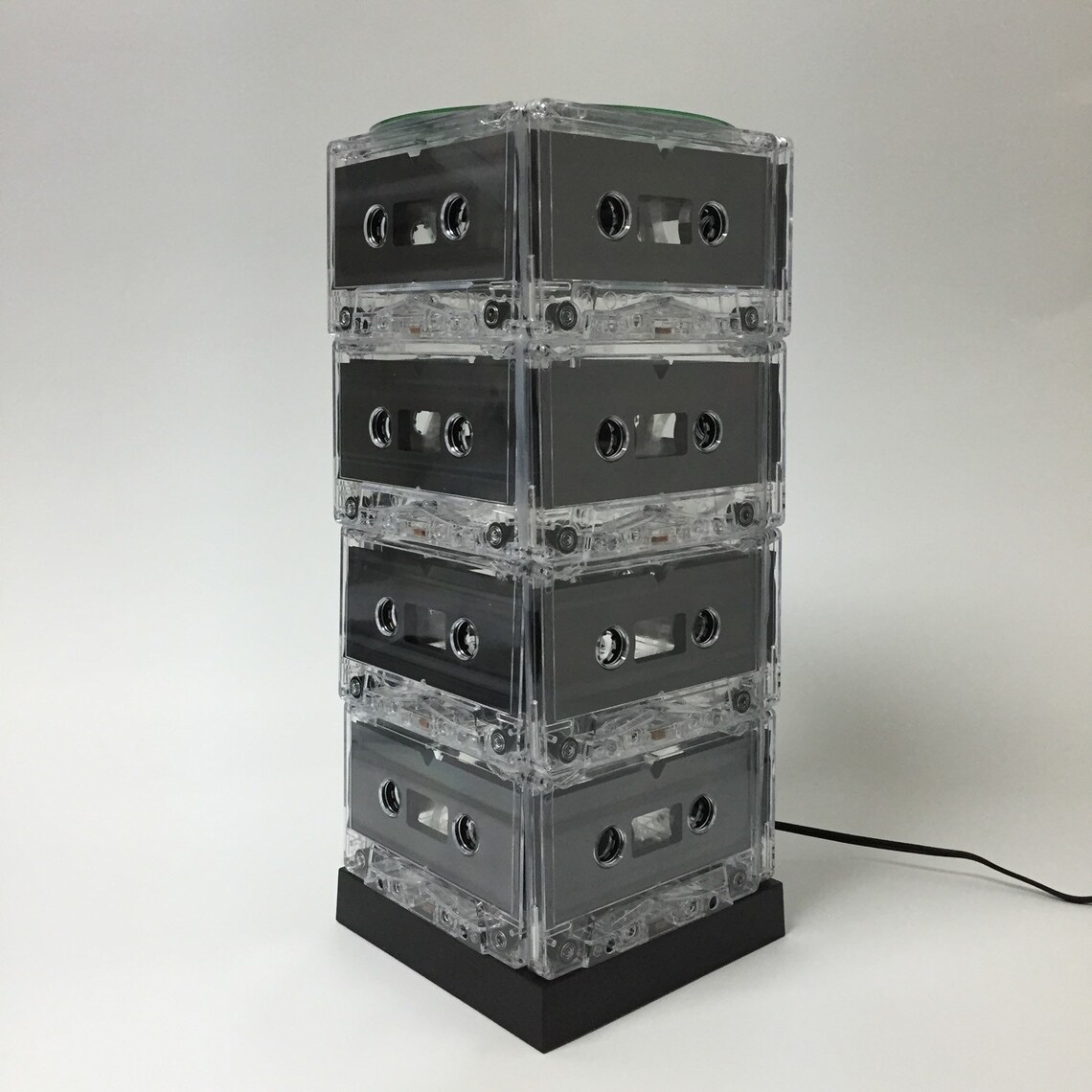 Blue Cassette Tape Lamp Mixtape Light Man Cave Decor Etsy