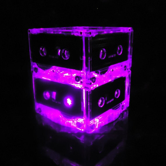 Cassette Tape Light Centerpiece ORIGINAL by Break the Record 80s Party 90s Theme Il_570xn