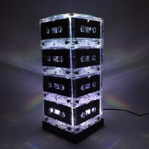 Christmas Delivery Music Lover Gift Cassette Tape Light Mixtape Lamp Man Cave Mood Light