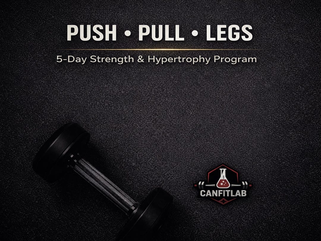 Push Pull Legs Workout Program PDF | 5 Day Strength & Hypertrophy Split ...