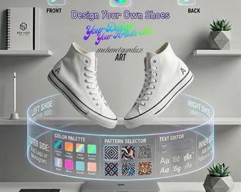 Custom Designed Converse Shoes, Personalized Shoes, Custom Printed Canvas Sneakers, Custom Anime Shoes, Special Gifts for Her/Her
