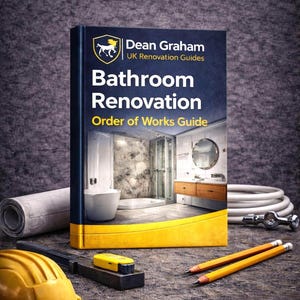 Checklista för arbetsordning för badrumsrenovering – Planeringsguide för badrumsrenovering i Storbritannien