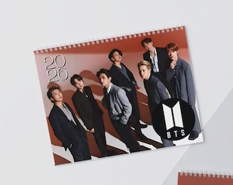 BTS 2026カレンダー | 壁掛けカレンダー 2026 | 防弾少年団カレンダー