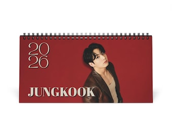 Jung Kook BTS JK Calendar 2026 Calendar - Etsy
