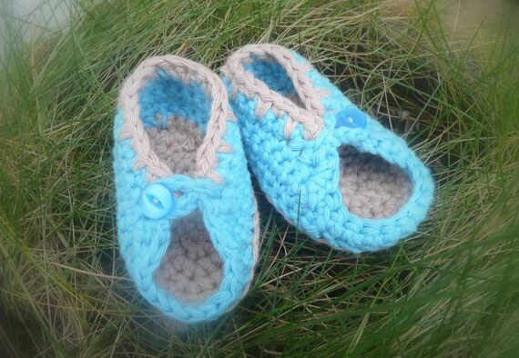 Items similar to BABY SANDALS Shoes Crochet PATTERN Open Toe Baby ...