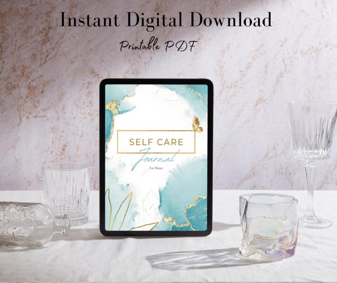 Self Care Journal for Moms Printable PDF | Calming Daily Check-in ...