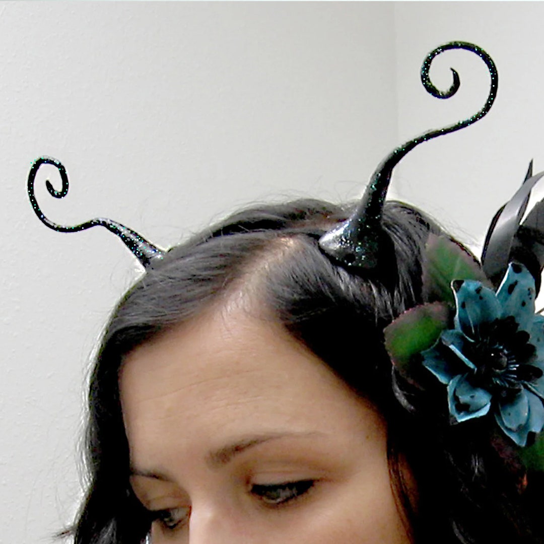 Antenna Headband Butterfly Fairy Headpiece Bug Alien Realistic Costume