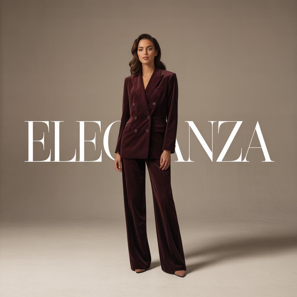 Burgundy velvet suit for women - Etsy 日本