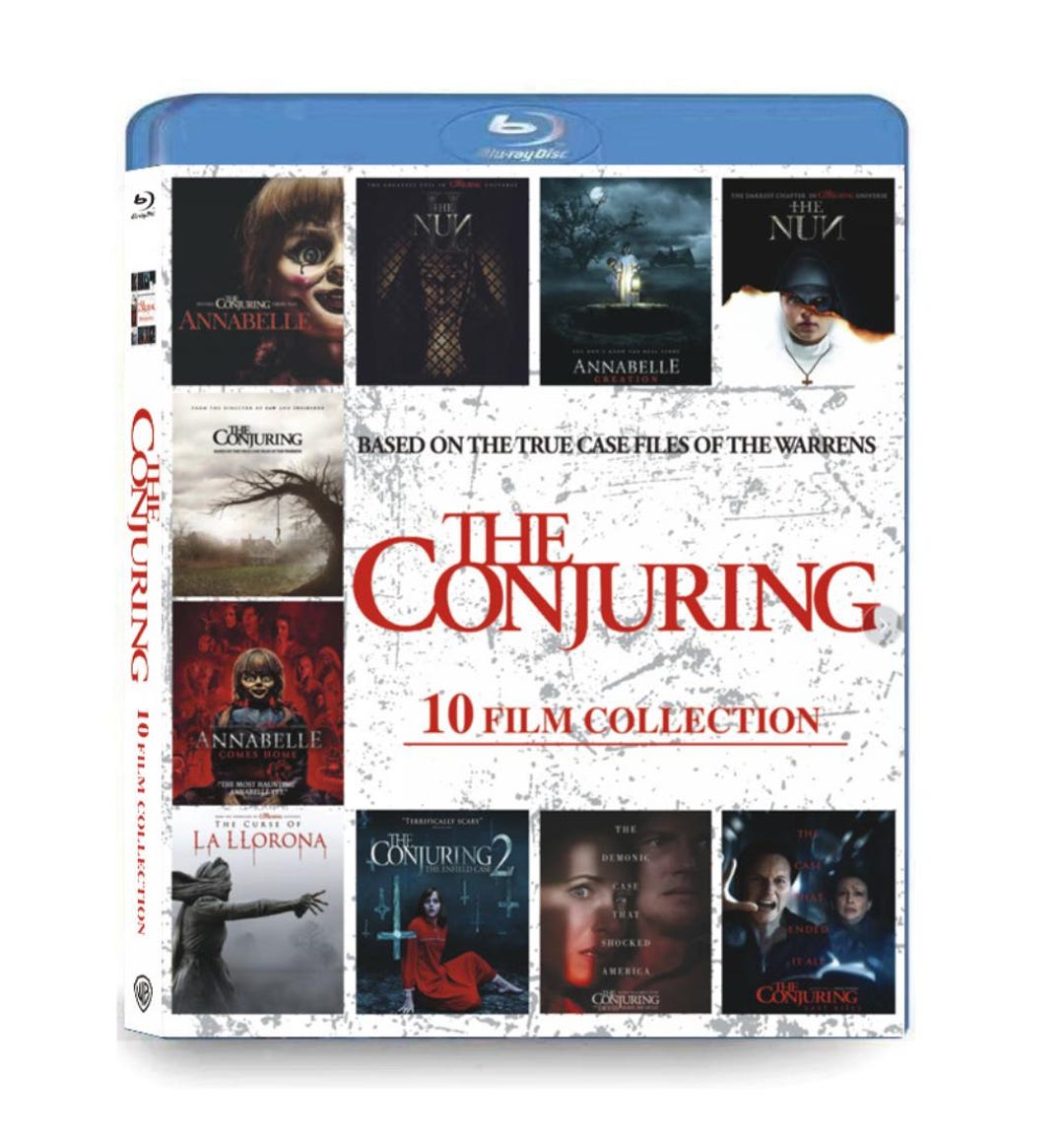 The Conjuring 10 FILM COLLECTION （4BD） New Box Set Sealed - Etsy