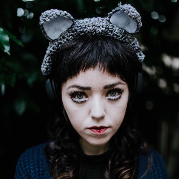 Gēmu Neko - Handmade Crochet Headphones Cat Ears Kitty Ears